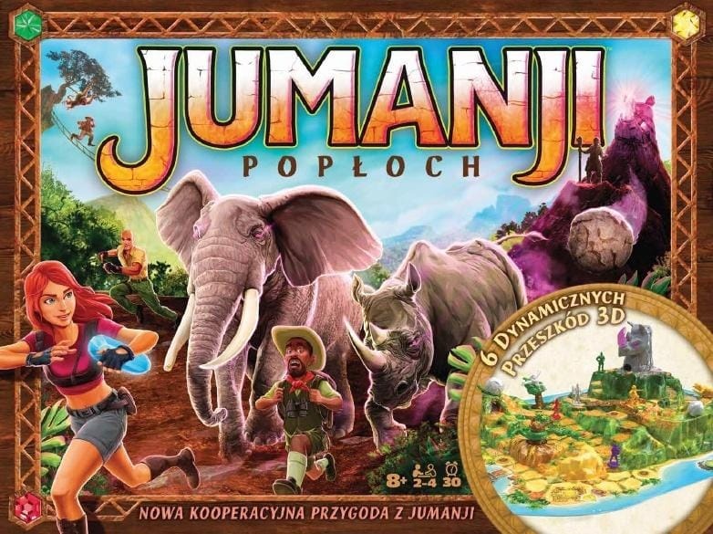 Настольная игра Spin Master Games Jumanji Pop och, разноцветный