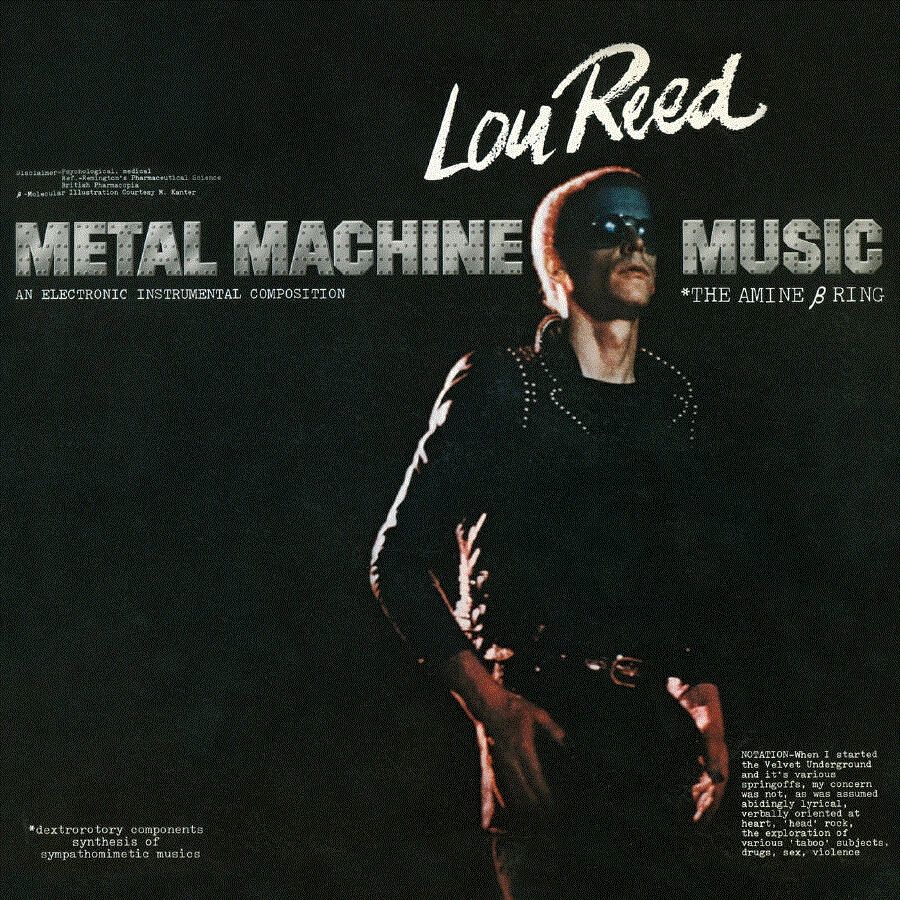Lou Reed: "Metal Machine Music", рок (1975, CD диск)