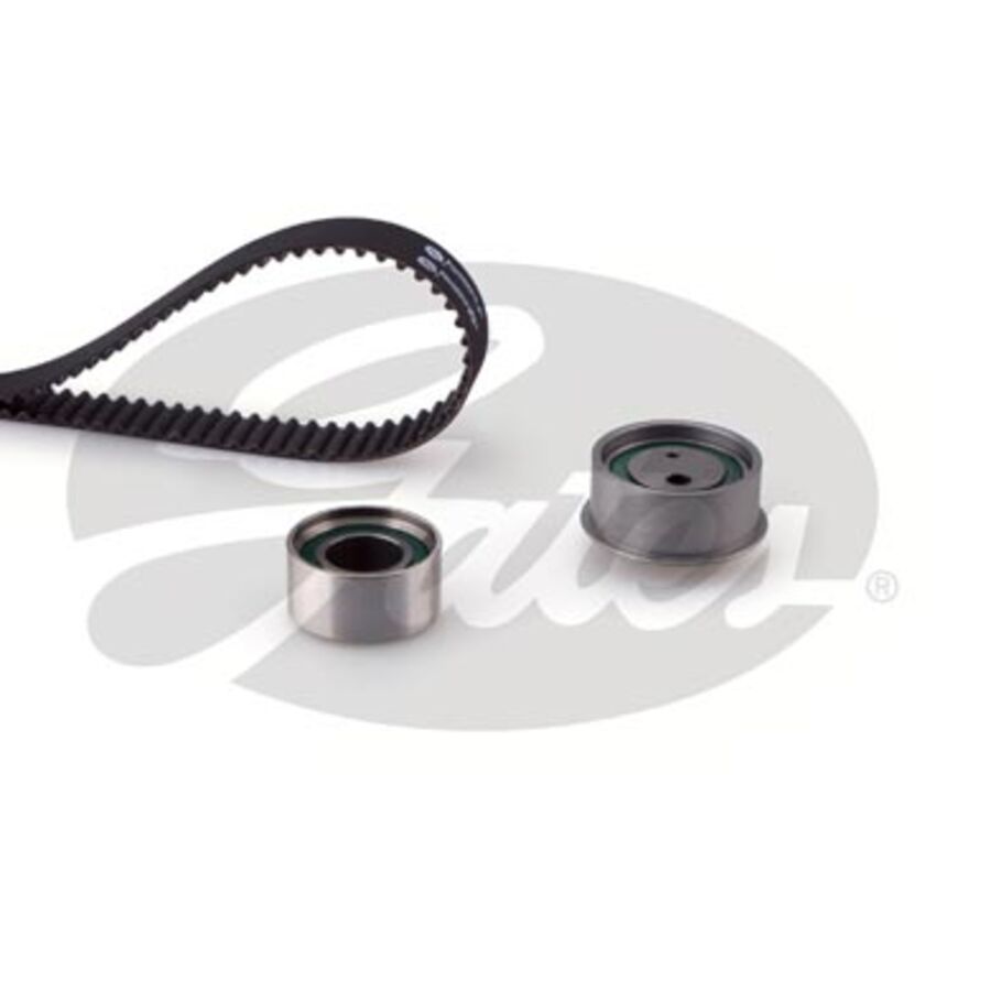 Комплект Грм Hyundai/Kia 2.0I 16V 1996 > (Ролик 2Шт+Ремень 113X25) (GATES K015457XS)