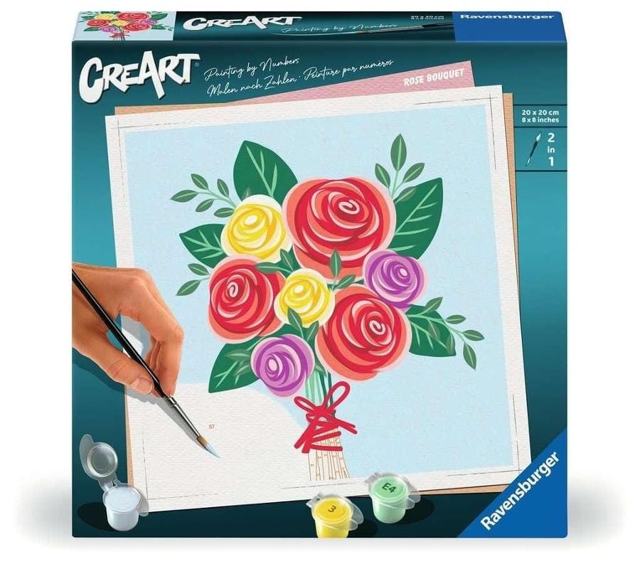 Набор для рисования, росписи Ravensburger CreArt Букет R, для детей