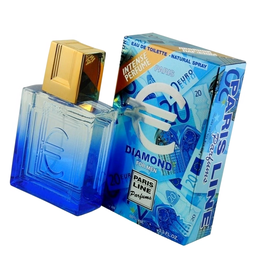 Paris Line Euro Diamond eau de toilette 100 мл - мужской парфюм Пари Лайн Даймонд