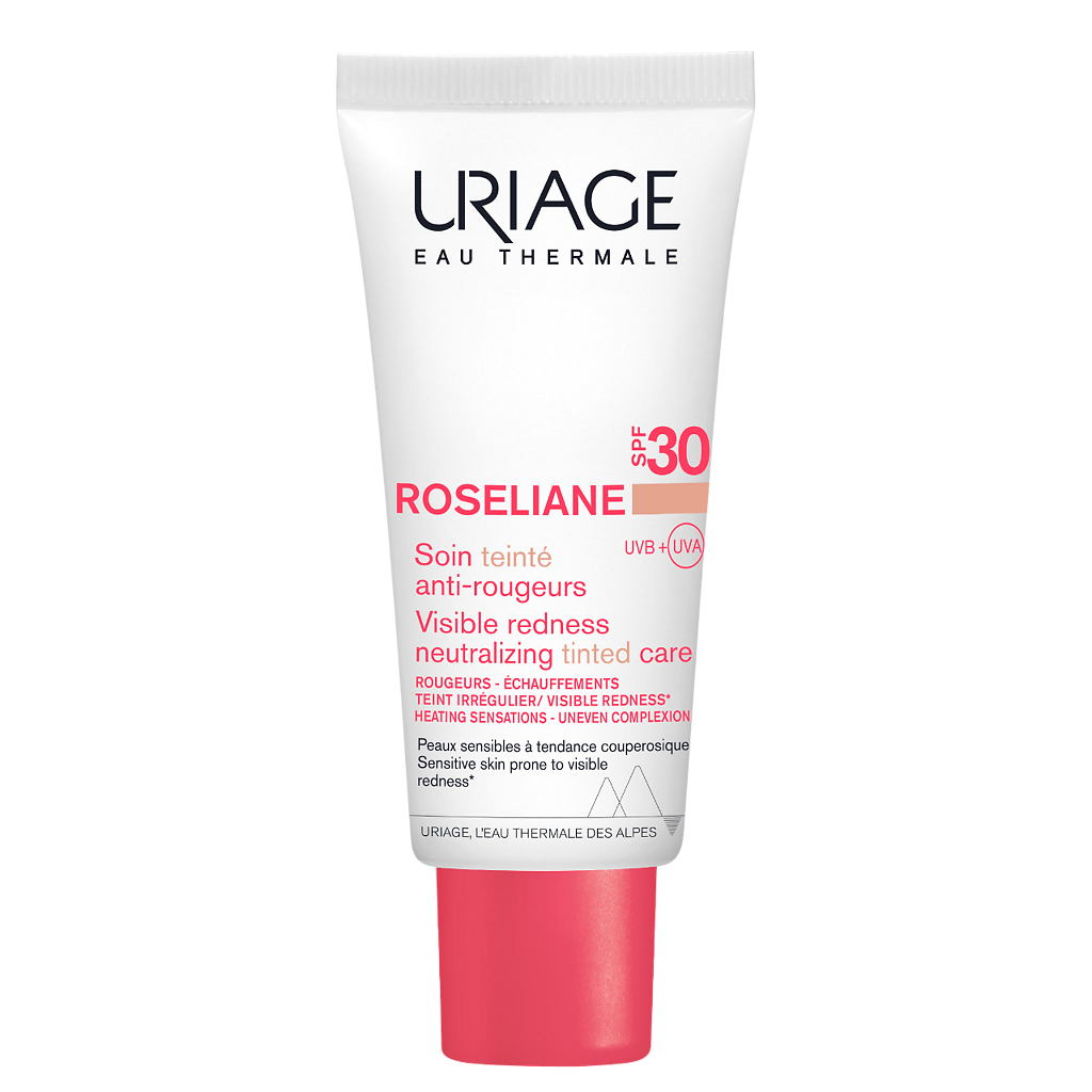 Uriage Roseliane CC Крем против покраснений с тональным эффектом SPF30 40 мл 1 шт