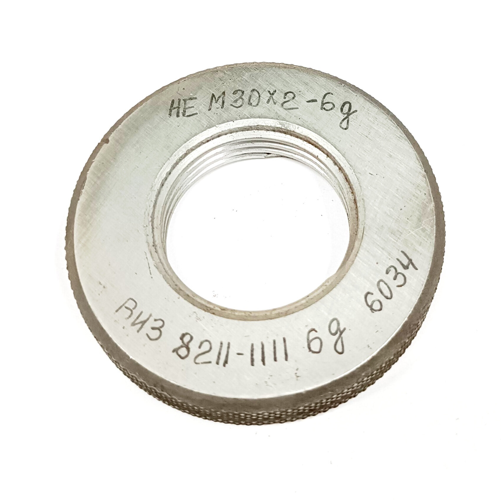 Калибр-кольцо резьбовое М30х2 ( НЕ 6g) 8211-1111