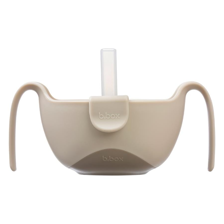 Миска b.box мисочка 3в1, latte, бежевый, 300 мл, 11.5х11.5х6.5 см