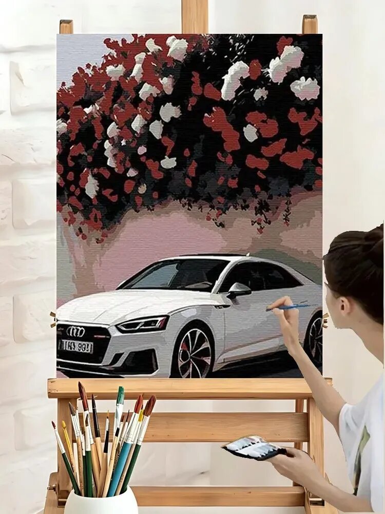 Картина по номерам Audi 40x50cm
