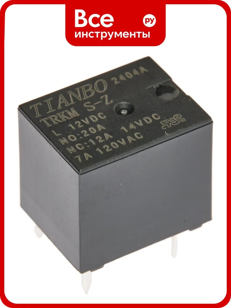 Реле электромагнитное Tianbo RELAY (25 шт/упак) TRKM-L-12VDC-S-Z 1018