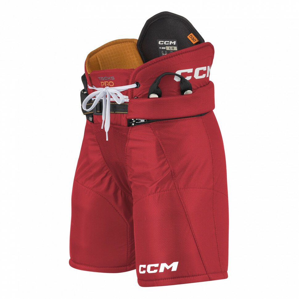 Шорты CCM Tacks Pro YTH red (L (рост: 117-127 см; обхват талии: 56-60 см))