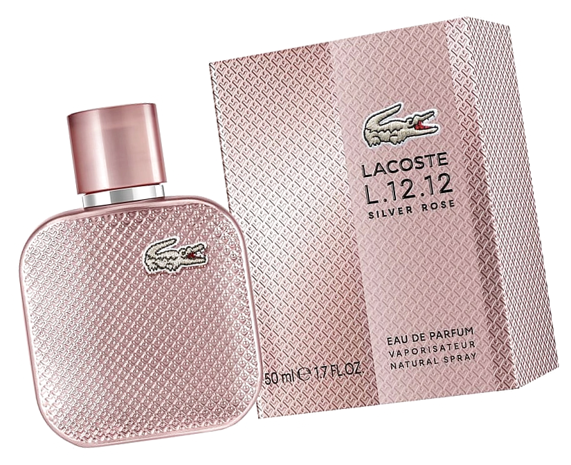 Парфюмерная вода Lacoste Silver Rose 50 мл для женщин / Лакост Л 12 12 Сильвер Роуз