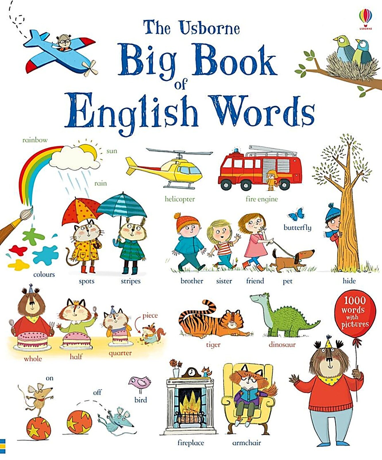 The Usborne Big Book of English Words большая книга английских слов
