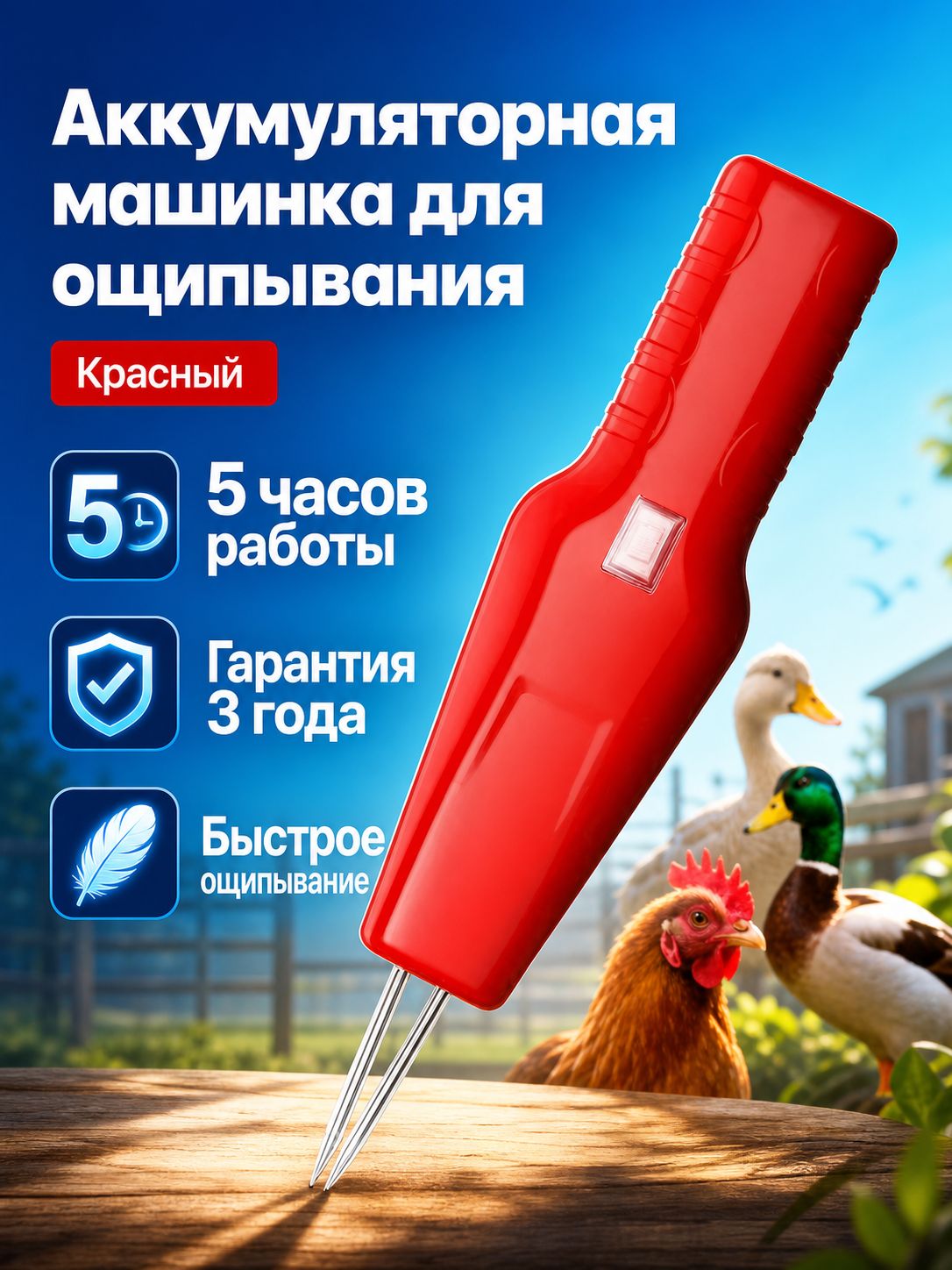 Перосъемная машина, электрический пинцет аккумуляторный