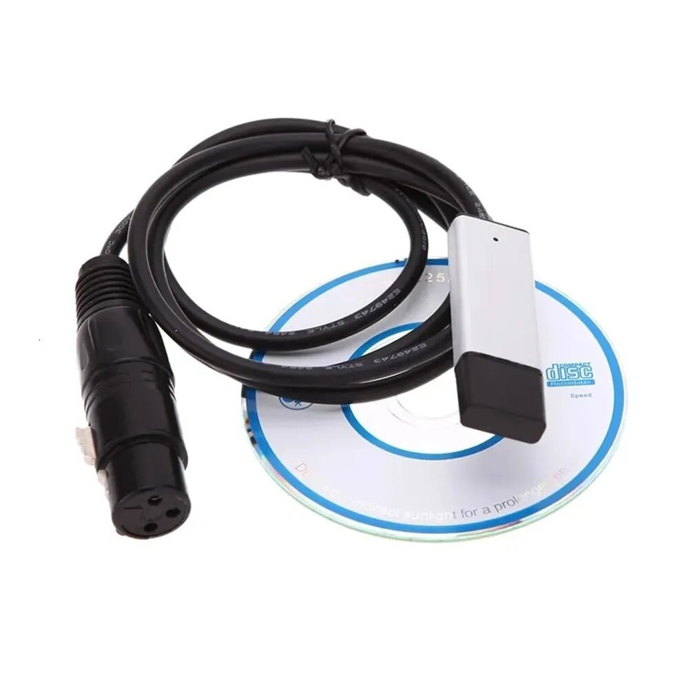 USB-DMX512 контроллер кабель, 500cm