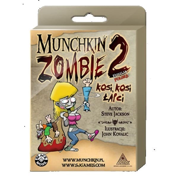 Дополнение для настольной игры Munchkin Zombie 2 Коси, коси, лапки