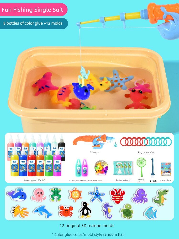 Water Sprite Набор для одиночной игры с магнитными рыбками, 3-6 лет