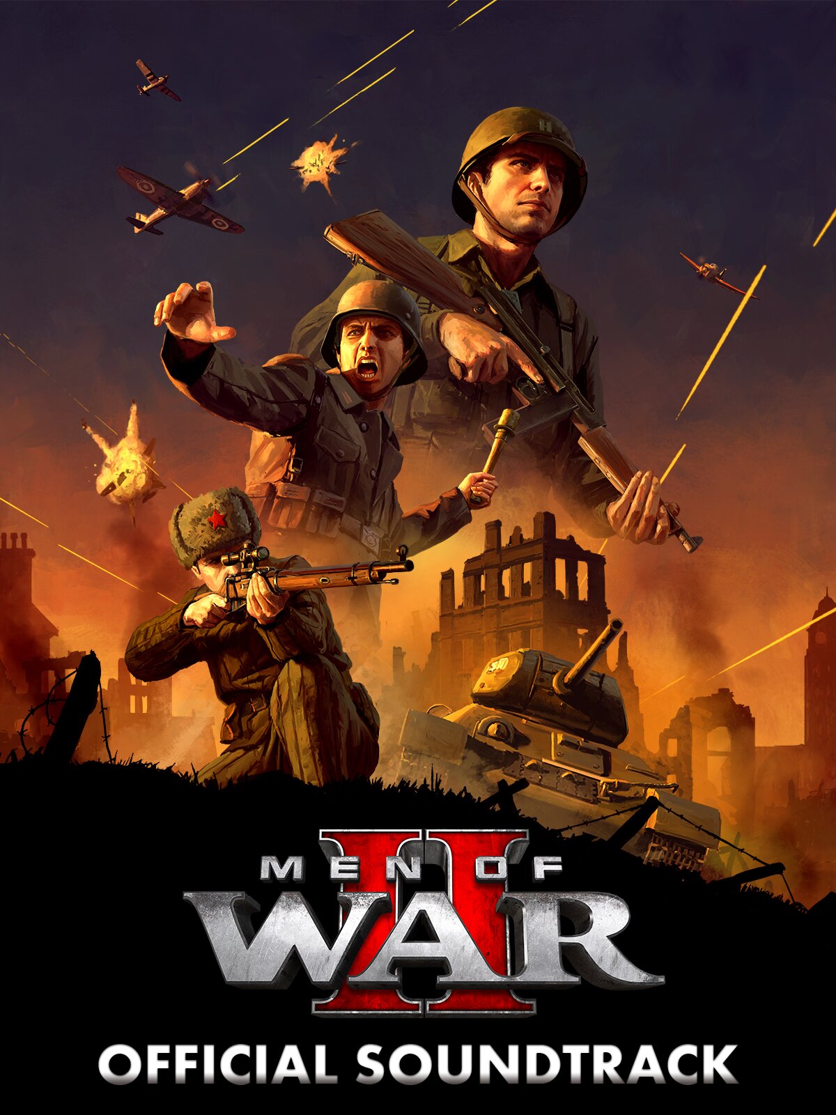 Игра Men of War II - Official Soundtrack, ключ активации Steam, PC, Fulqrum Publishing