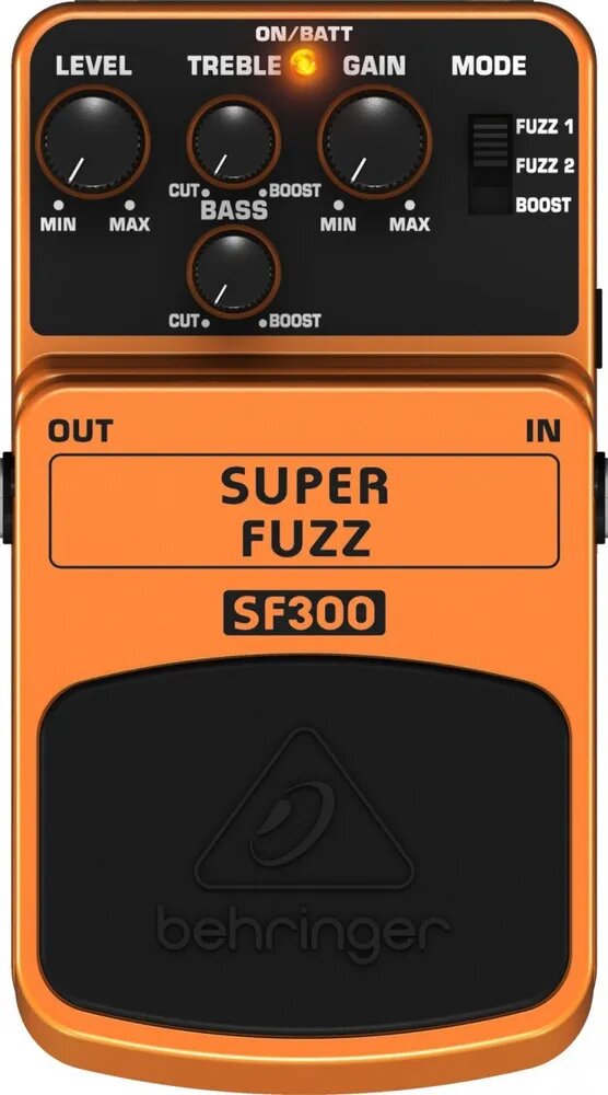 BEHRINGER SF300 - 3-режимная педаль эффектов фуза