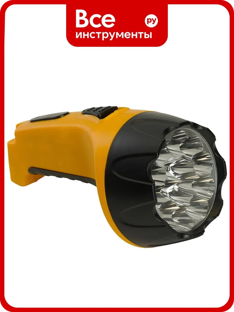 Аккумуляторный фонарь FERON 15 LED DC свинцово-кислотная батарея, желтый, TH2295 TH93C 12653