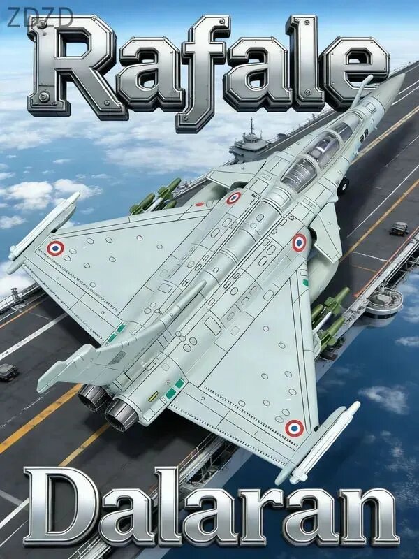 Дассо Рафаль (Rafale) сборная модель самолёта 1/72 без клея и покраски, Dalaran, Франция, МиГ-35