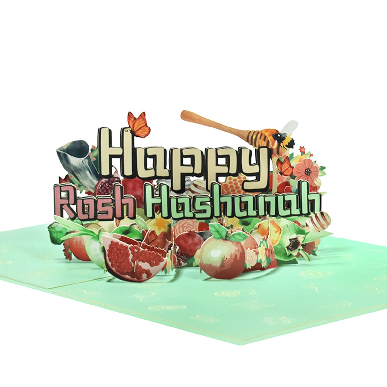 Новинка 2023 Поздравительные открытки HappyRosh Hashanah