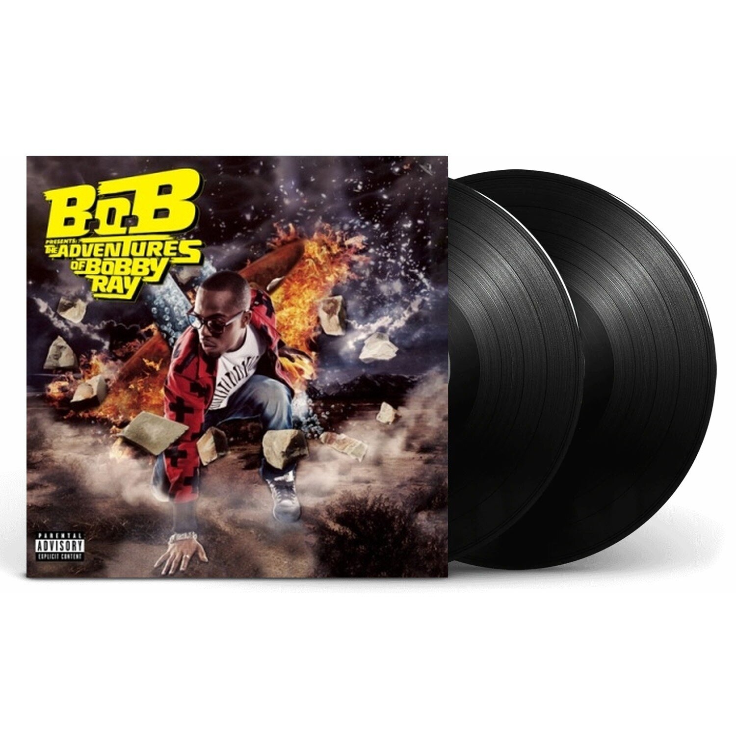 Виниловая пластинка B.o.B - B.o.B Presents: The Adventures Of Bobby Ray 2 x Vinyl, LP, Album, Stereo, Ori*gnal