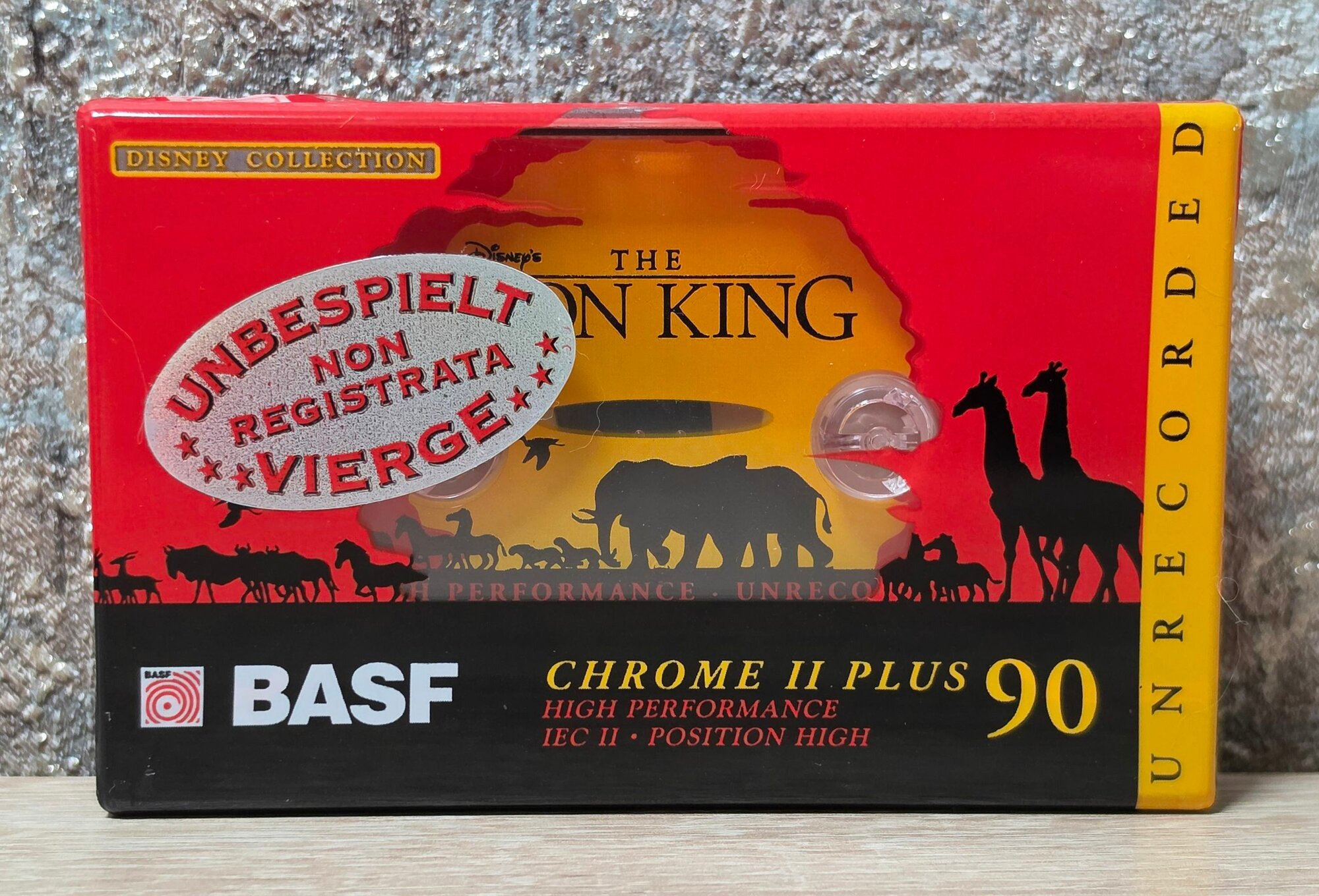 Аудиокассета BASF король Лев