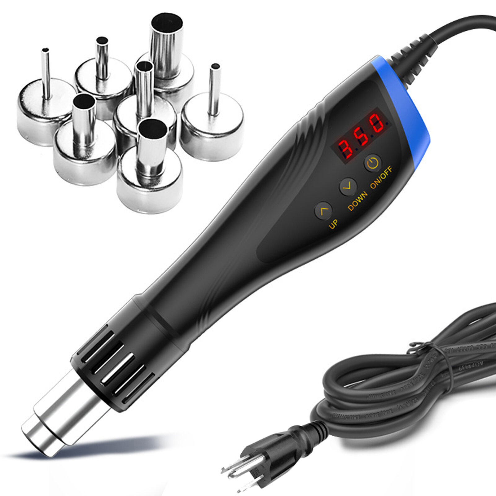 Компактный HotAir Machine с цифровым дисплеем, 5W, с регулировкой температуры, для DIY