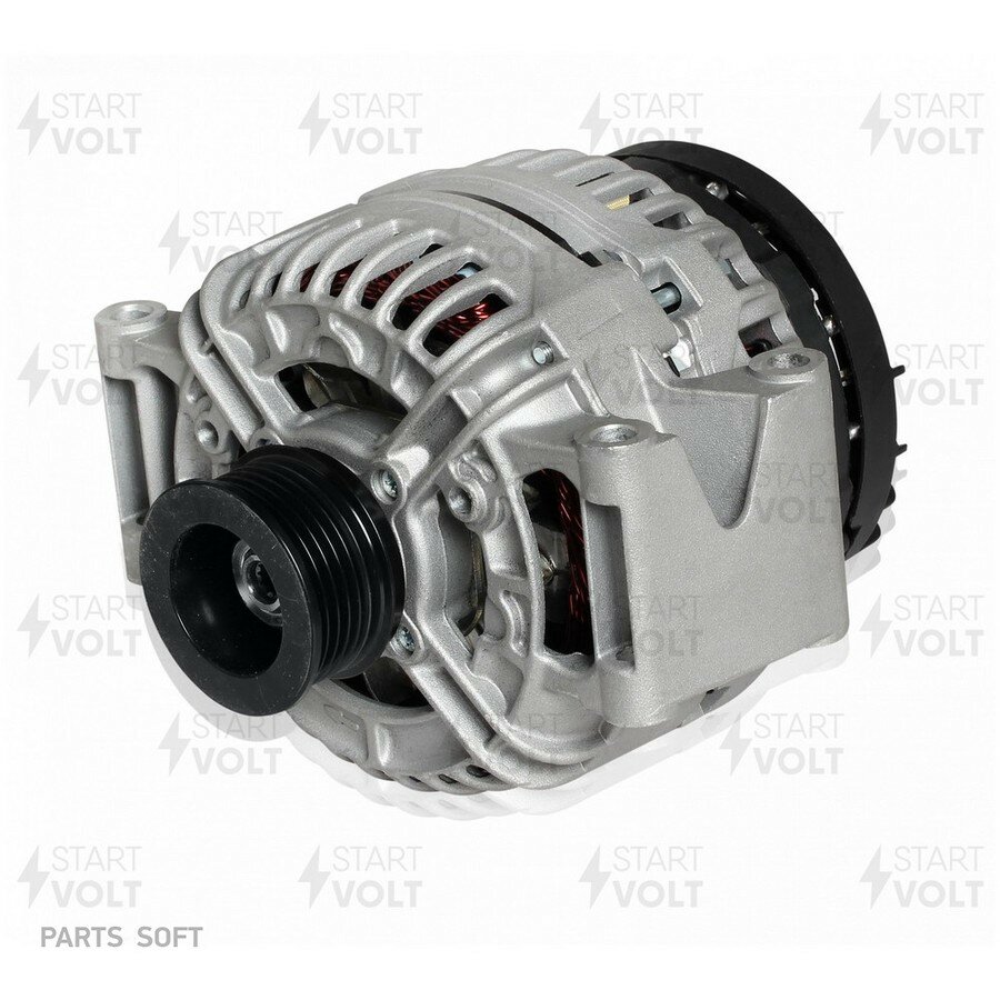 Генератор Лада Vesta, X-Ray (140A) (с предохр.80А) СтартВольт (LG 0180) от официального дистрибьютора, STARTVOLT, артикул LG0180