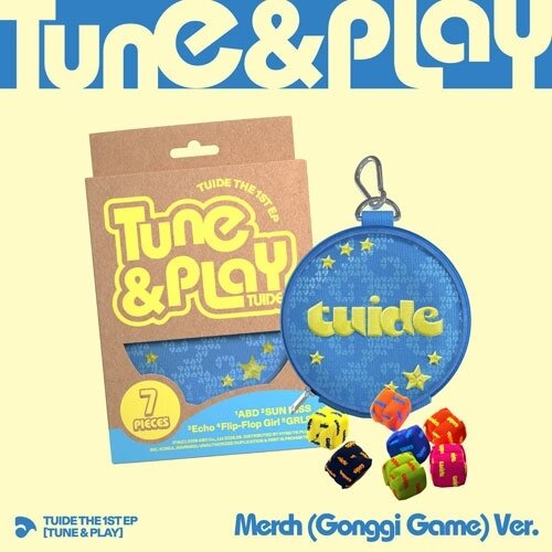Музыка CD TUIDE - TUNE & PLAY: 1st EP (Merch (Gonggi Game) ver.) 8cm CD