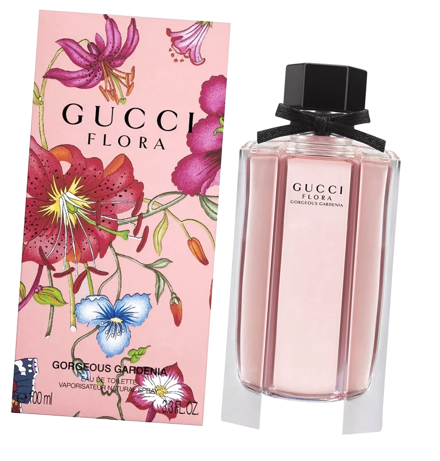 Gucci Flora Gorgeous Gardenia 100 мл - парфюм для женщин / Гуччи Гортензия Гардения