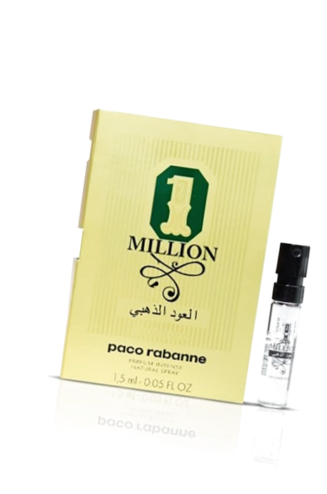 Духи Paco Rabanne 1 Million Golden Oud мини-формат / Пробник аромата Пако Рабан 1 Миллион Голден Уд 1.5 / Сэмпл парфюма