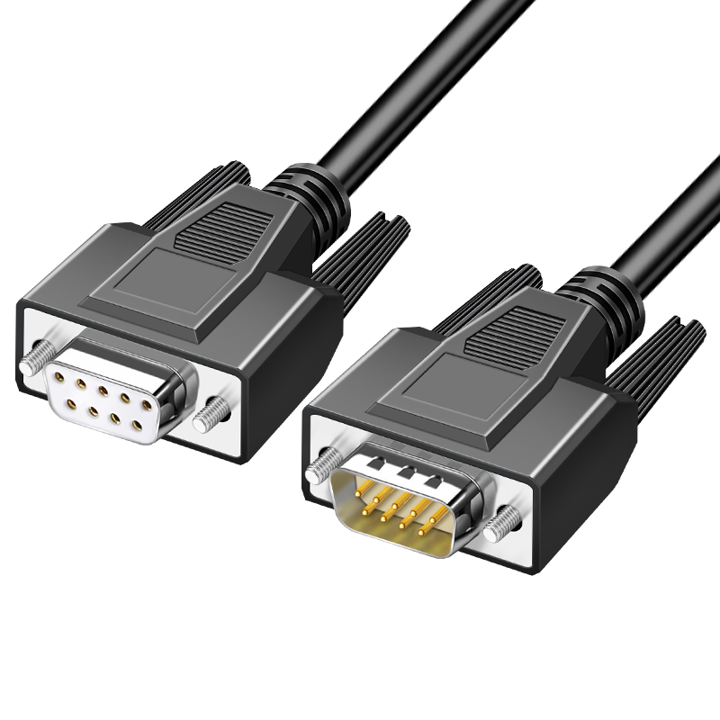 Кабель Beishan Sparrow DB9 RS232, 3 м, мужской к женскому, 9-контактный COM-разъем для сканера штрих-кода цифровых