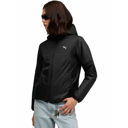 фото Ветровка puma essentials light padded jacket, размер m, черный