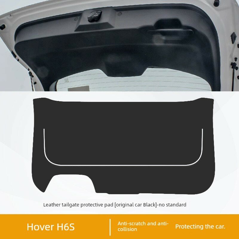 Оригинальный черный коврик для багажника для Haval H6S без логотипа