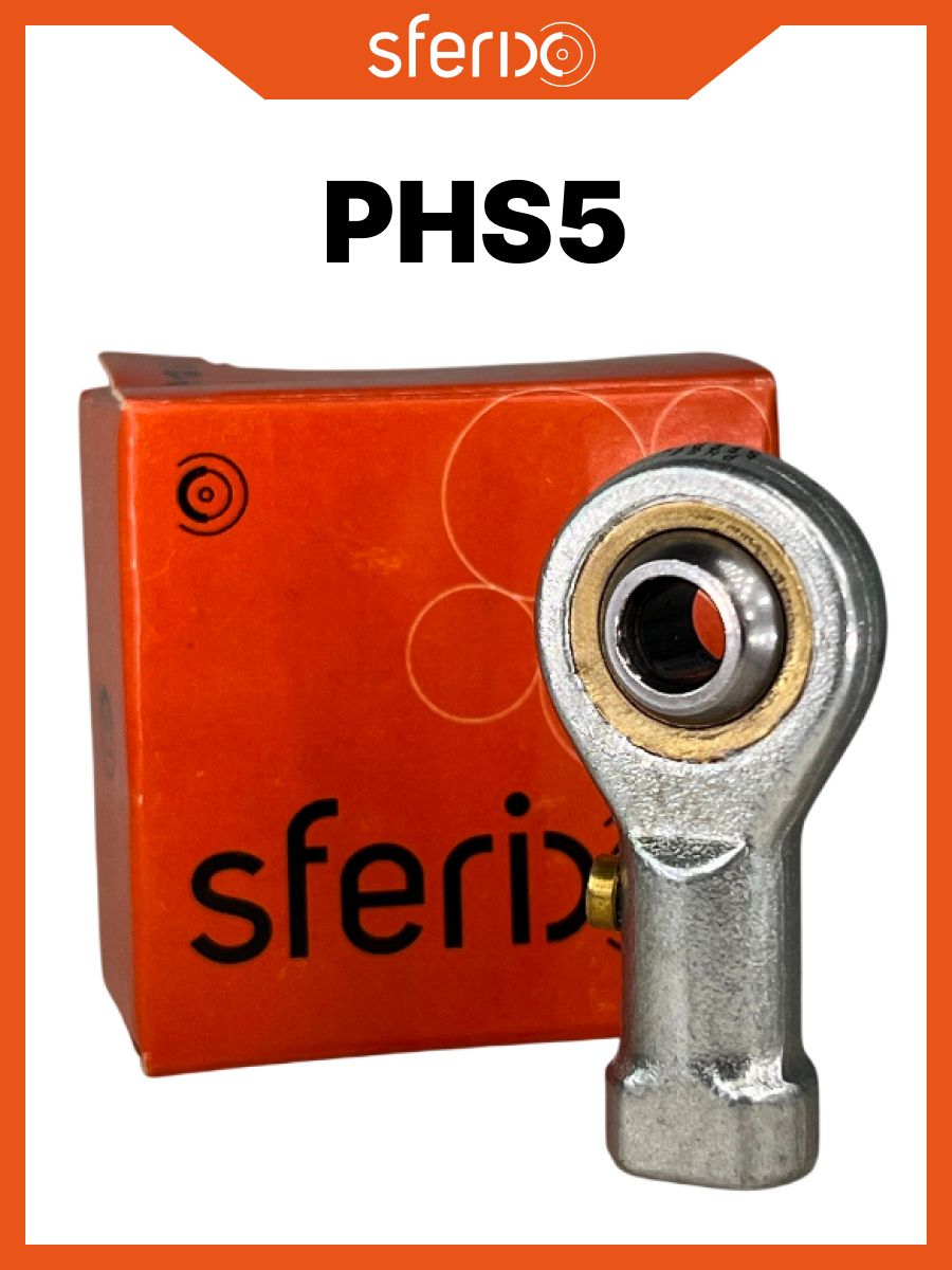 Шарнирный наконечник PHS5 (SIKAC5 M) SFERIX Правая резьба