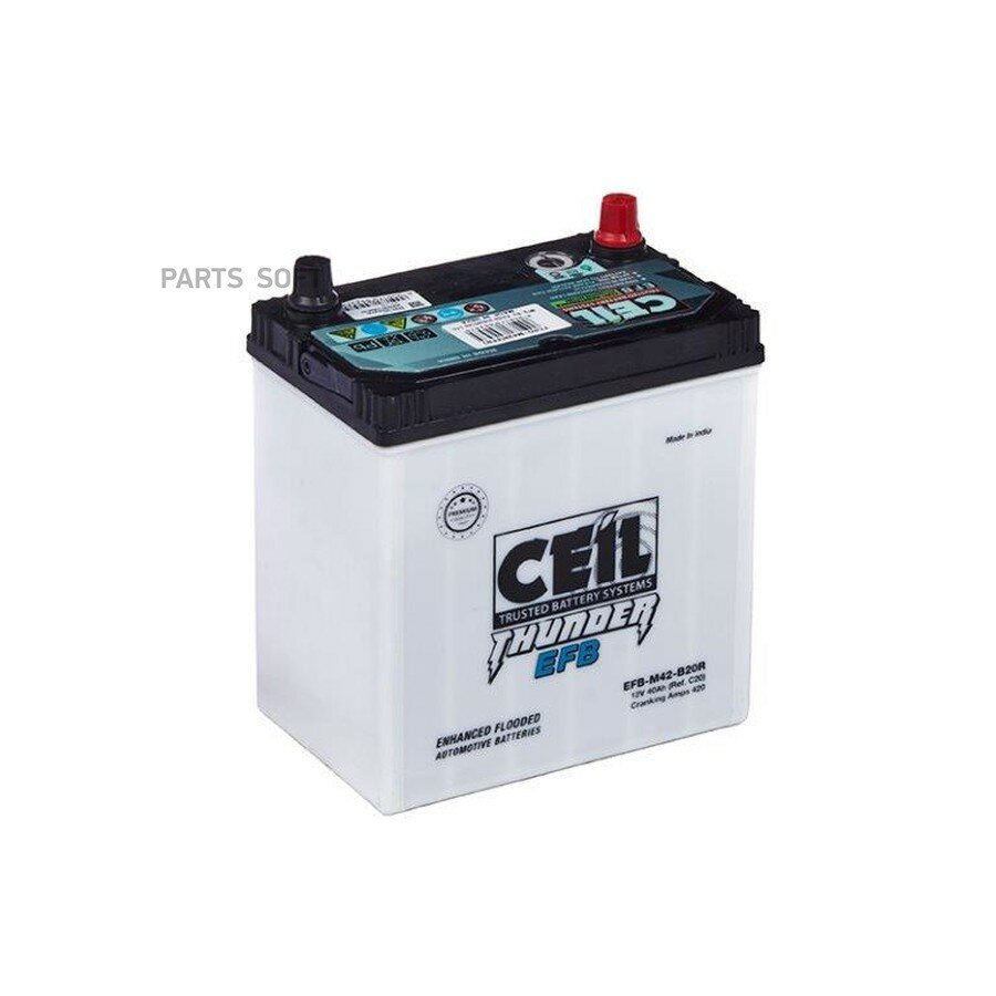 Аккумулятор CEIL JIS EFB-M42-B20R от официального дистрибьютора, CEIL, артикул EFBM42B20R