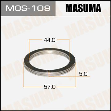 Кольцо уплотнительное 44x57 Mazda 323, Toyota, Opel 1.3/1.5/1.6/1.7/2.0 D