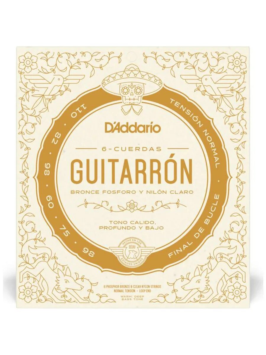 D'ADDARIO MG10N - Струны для акустической гитары, натяжение: Medium