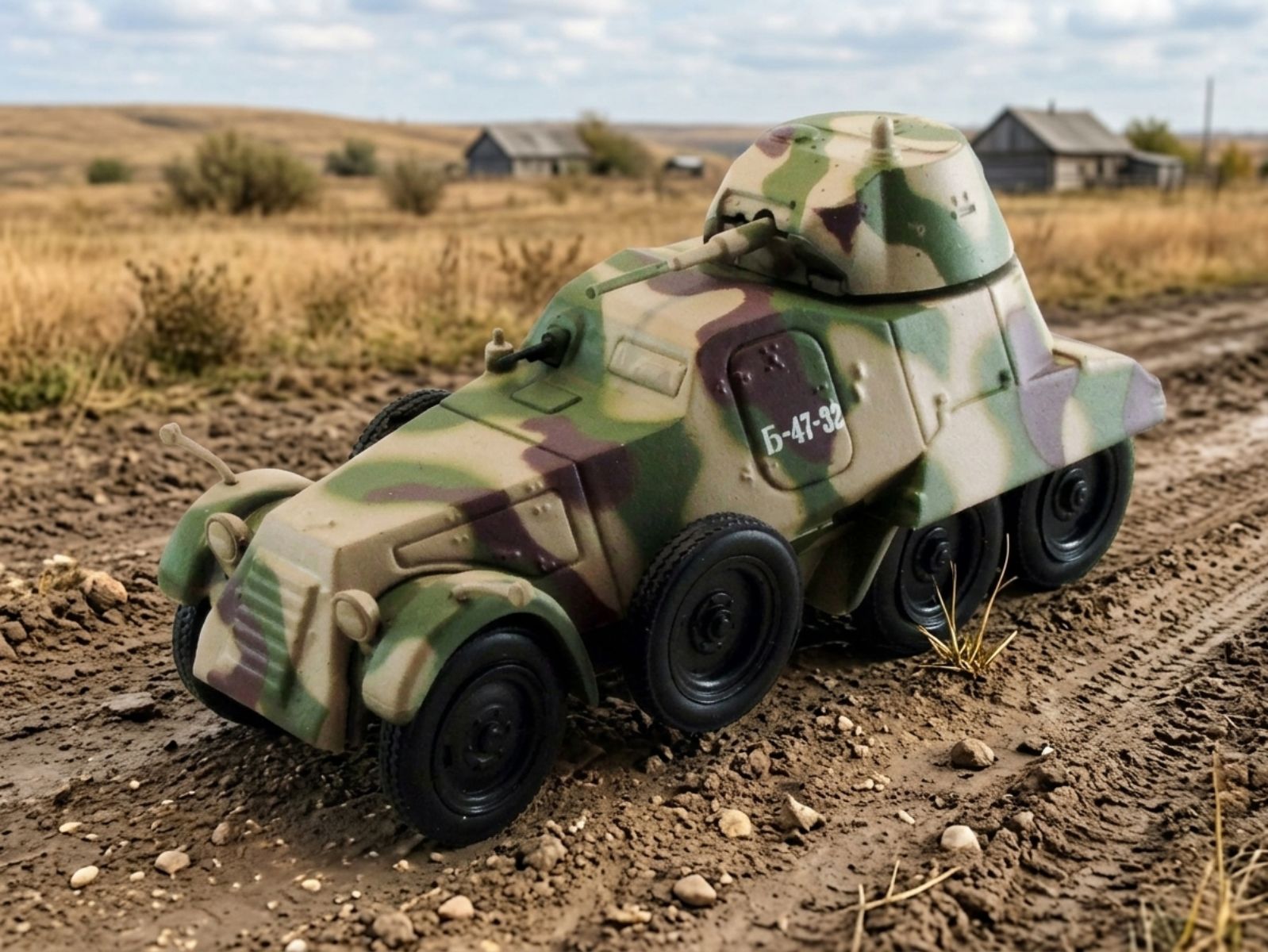 Масштабная модель 1/72, Бронеавтомобиль БА-11