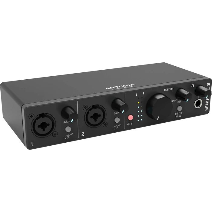 Arturia MiniFuse 2 Black Внешняя звуковая карта с USB