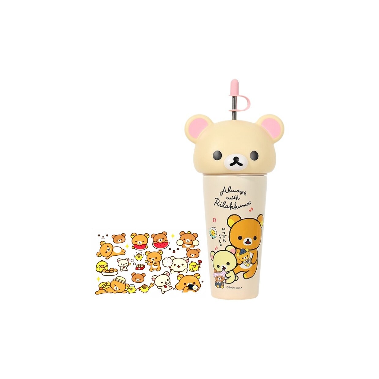 Термокружки Rilakkuma x SAN-X