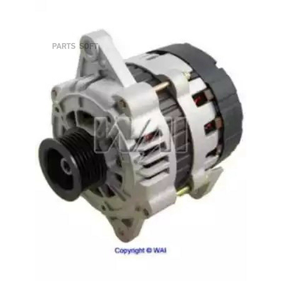 Генератор (новый) Chevrolet Aveo 1.6L (2008-05) Pontiac Wave 1.6L (2008-04) Suzuki Swift 1.6L от официального дистрибьютора, WAI, артикул 8483N