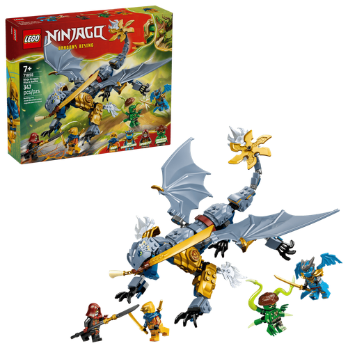 Конструктор LEGO Ninjago Битва Ниндзя-дракона Рю 71855, 347 деталей, от 7 лет