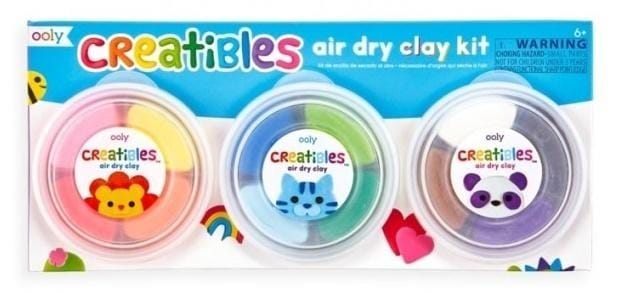 Пластилин Ooly Creatibles, легкий, 6 цветов