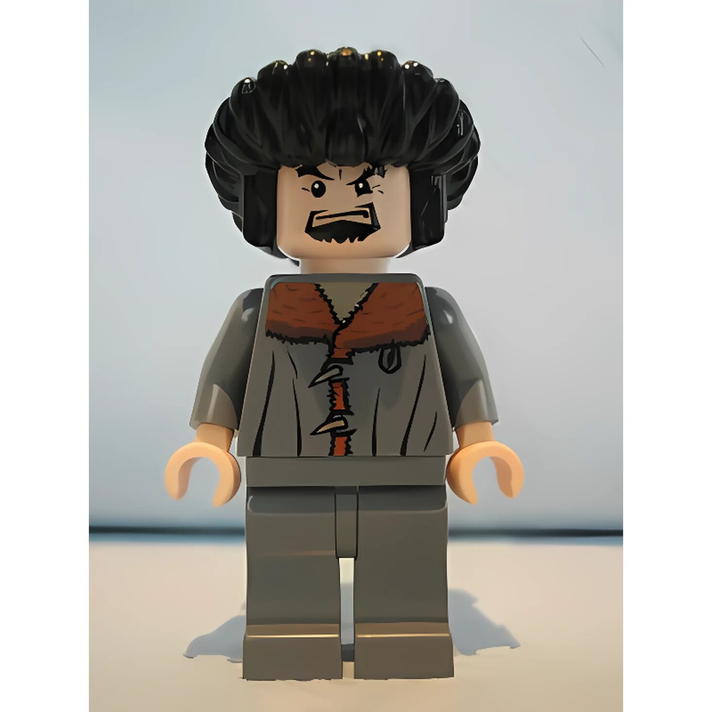 Минифигурка Lego Harry Potter Professor Igor Karkaroff - Dark Bluish Gray Jacket hp076 N