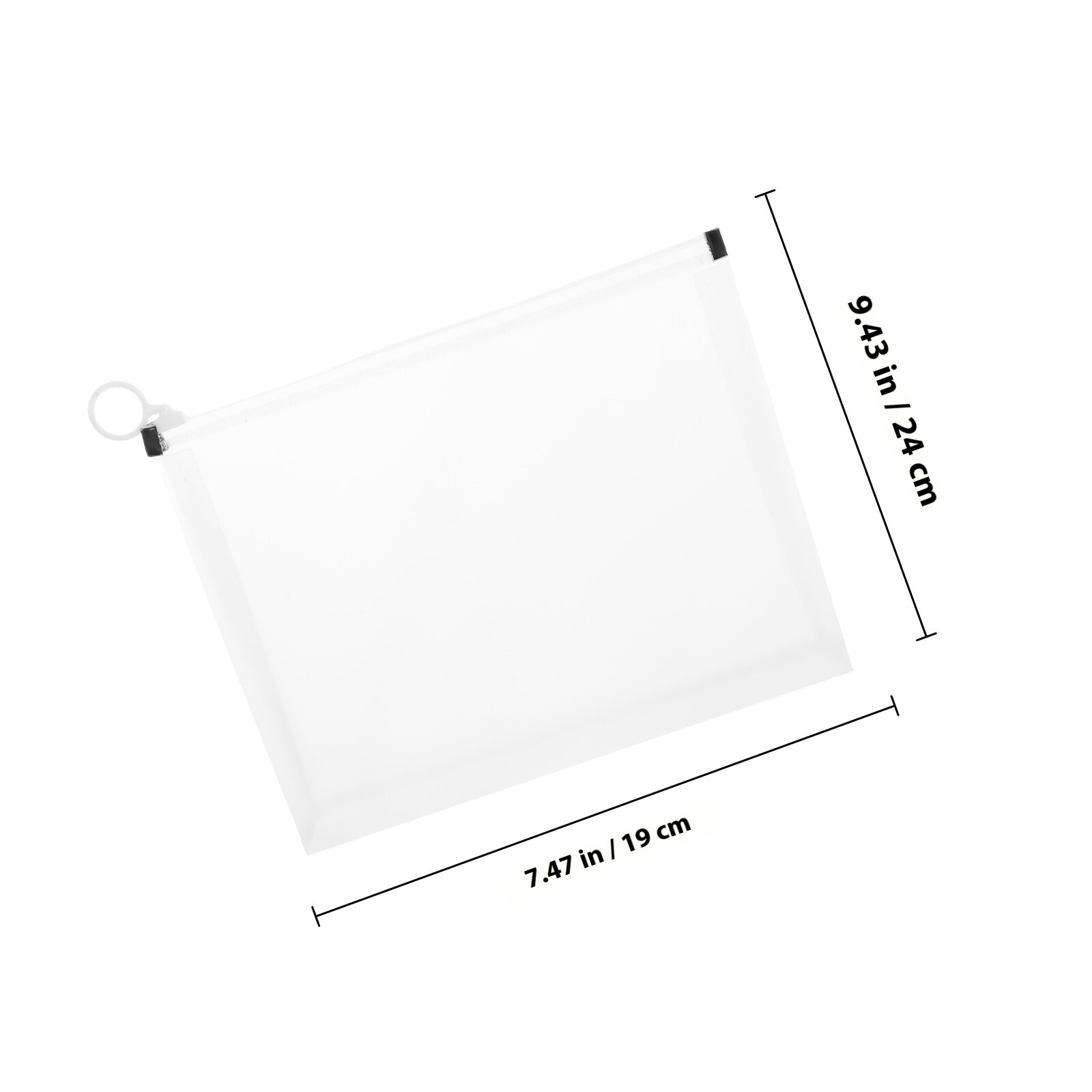 Прозрачный Набор Из 10 Штук Для Хранения Канцтоваров Размером 24X19 Cm Ideal Для Организации Вещей В Сумке Или Рюкзаке
