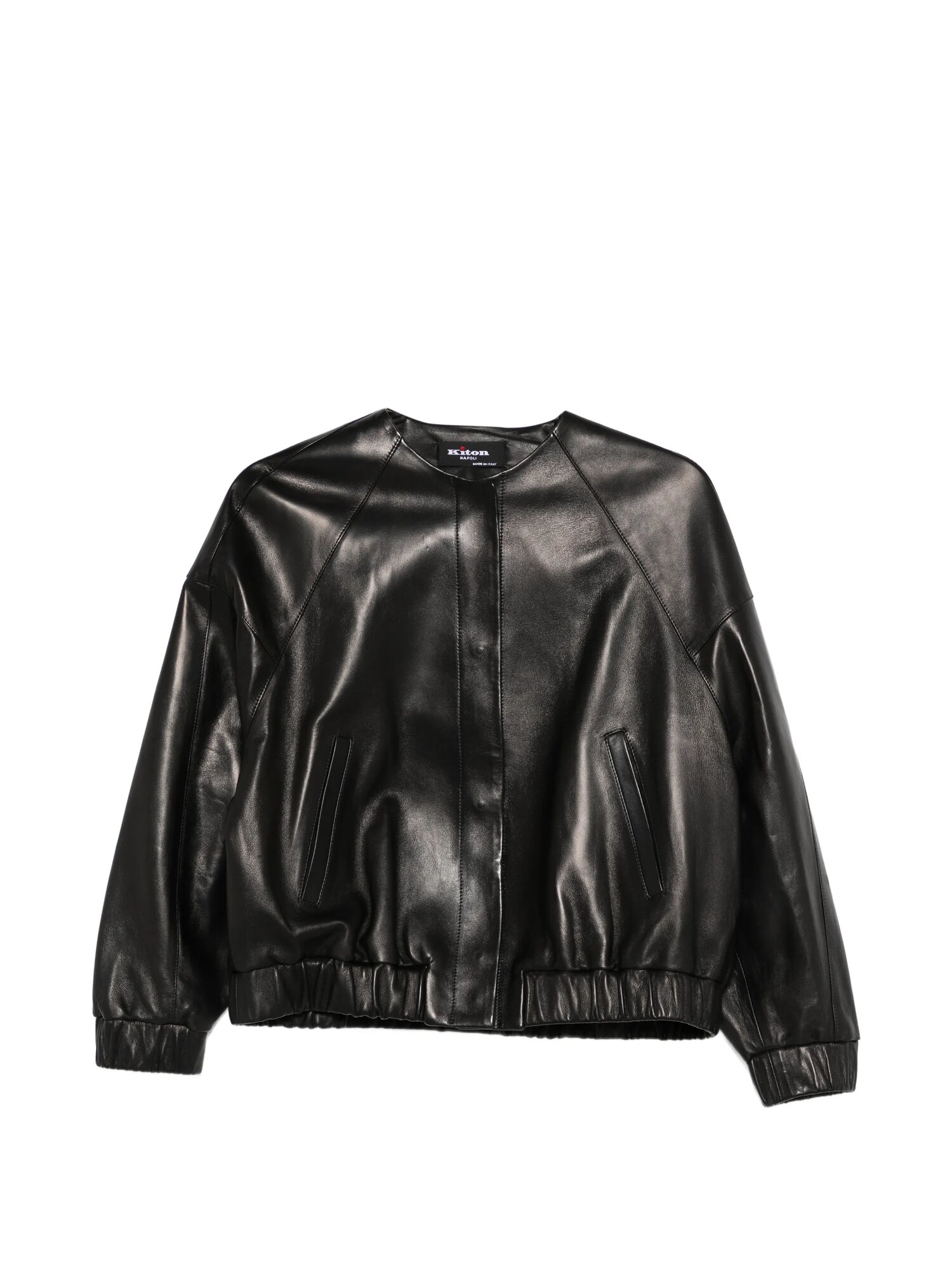 Куртка кожаная Kiton