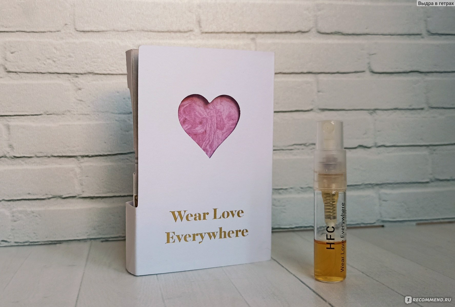 Haute Fragrance Company Wear Love Everywhere Парфюмерная вода для женщин 2.5 ml Sample