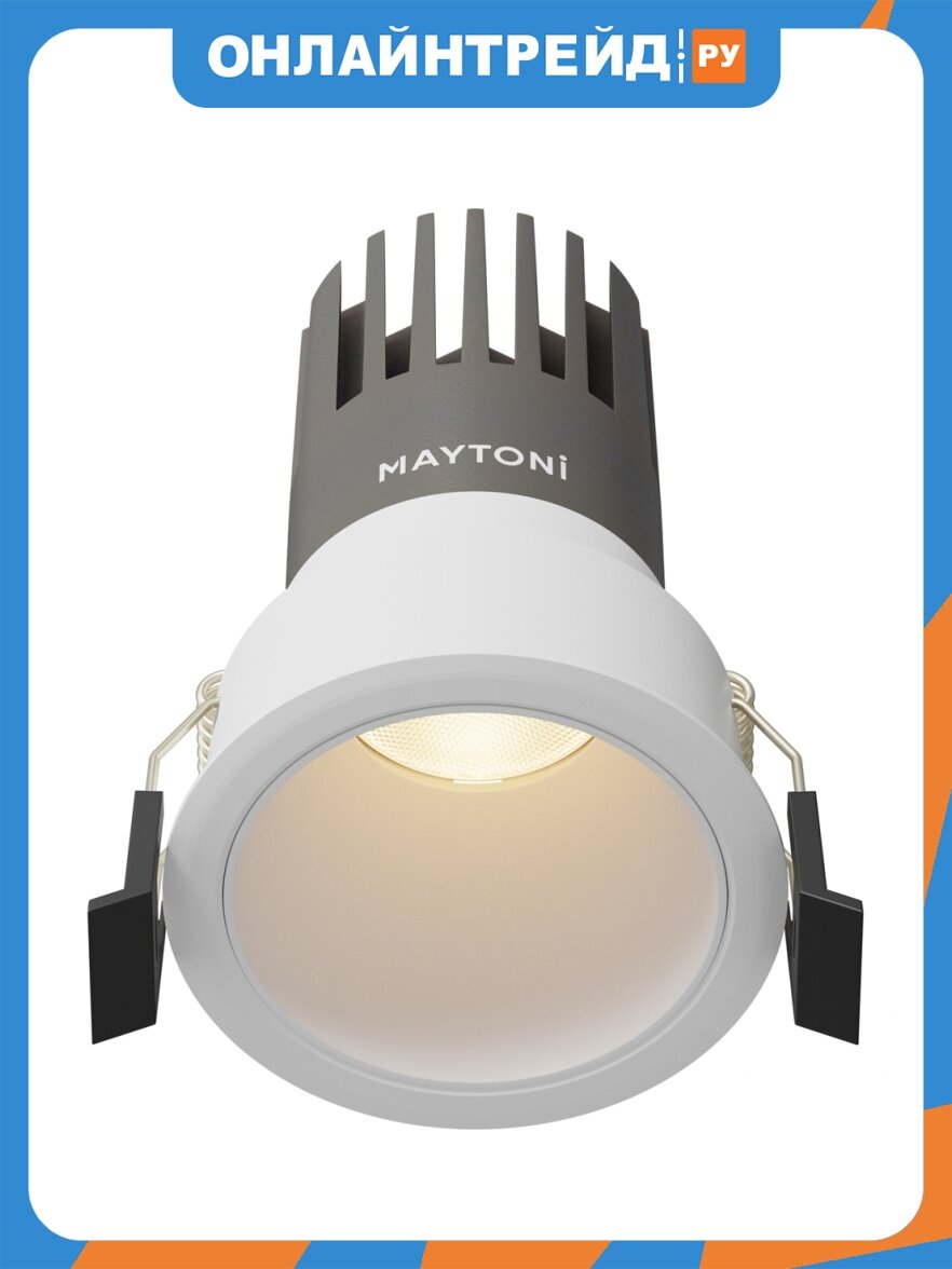 Встраиваемый светильник Maytoni Technical Dip DL116-10W-3K-W