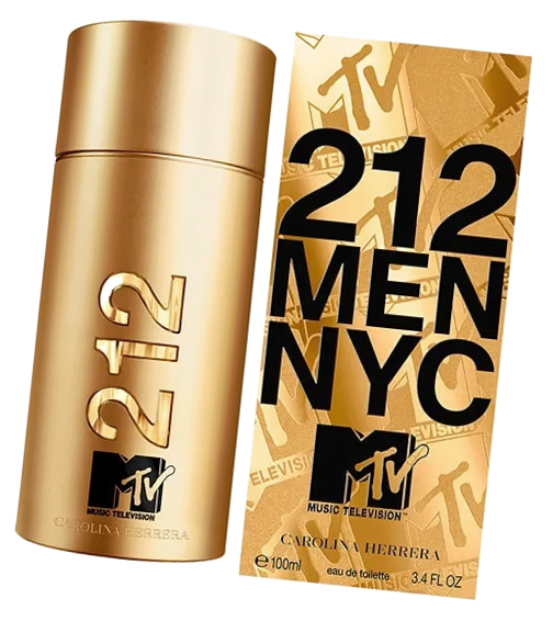 Carolina Herrera 212 NYC Men MTV - мужская туалетная вода 100 мл / Каролина Херрера Мен