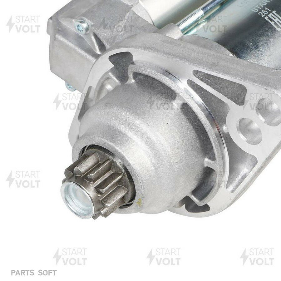 Стартер для а/м VAG Octavia A5 (09-) 1.8TSI/Jetta IV (11-) 1.4TSI (тип Valeo) 1 2кВт (LSt 1851) от официального дистрибьютора, STARTVOLT, артикул LST1851