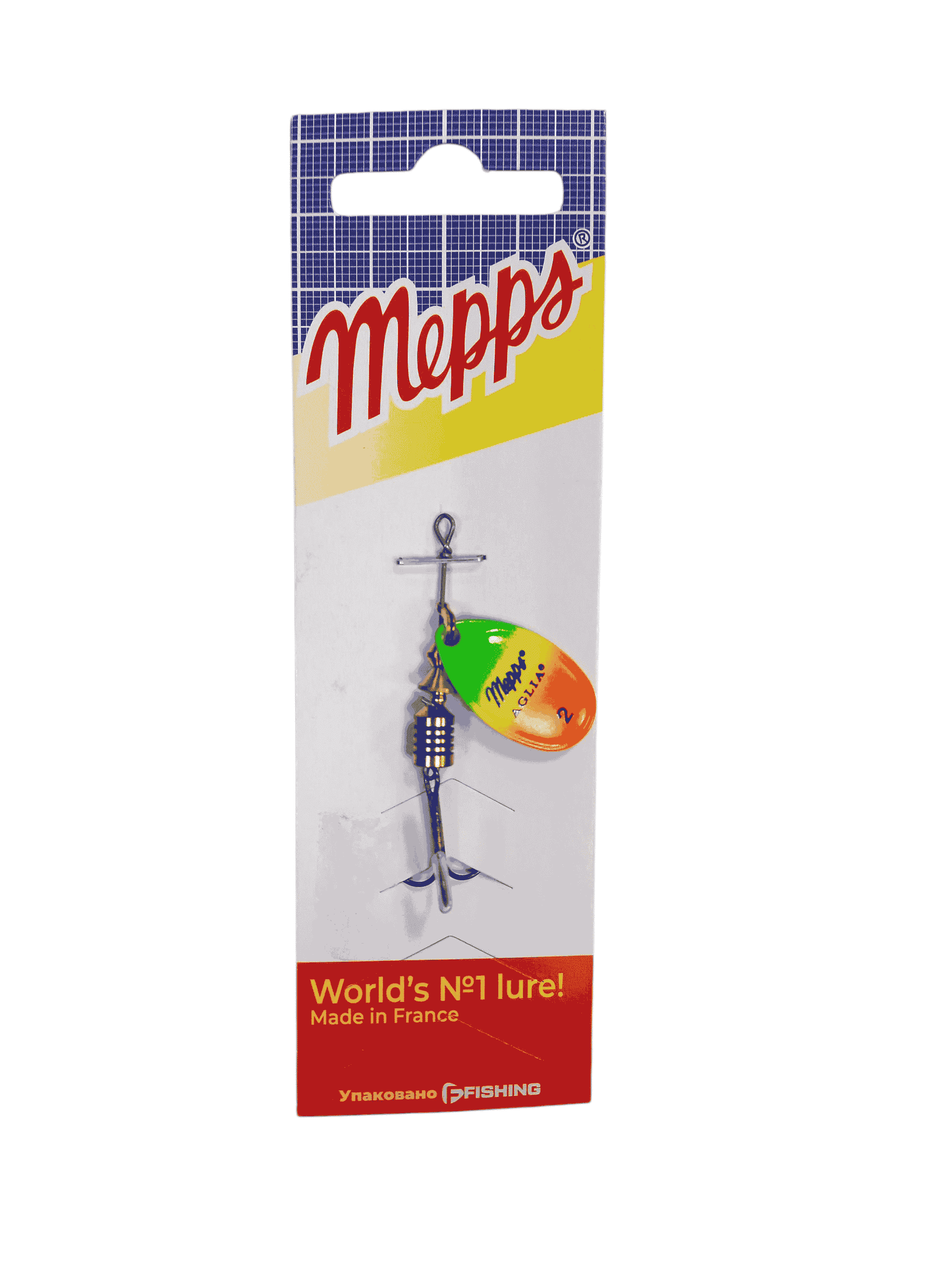 Блесна вращ. MEPPS "Aglia OR/TIGER" №2 4.5гр
